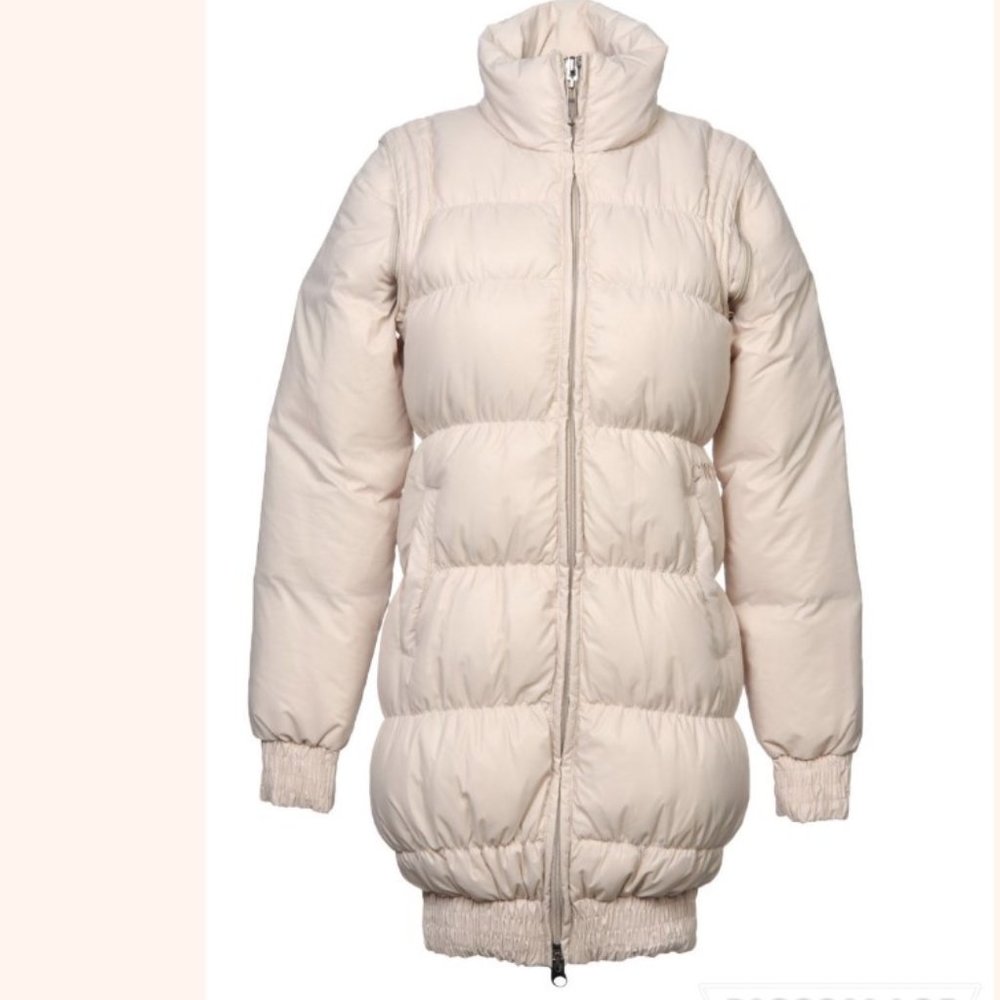 NWT $680 Costume National puffer jacket/ transforms into vest. IT 38‎ US 2